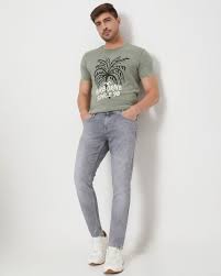WROGNMen Comfort Skinny Fit Light Fade Jeans